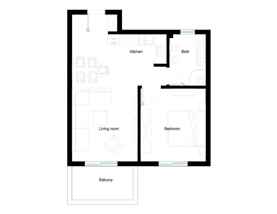 Easy Stay Residences Golem  Apartment